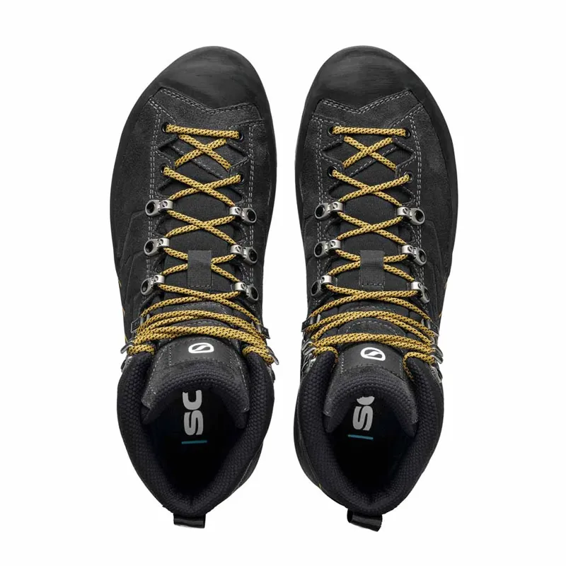 Scarpa Mens Mescalito Trek GTX Boots - Dark Anthracite-Mustard-3